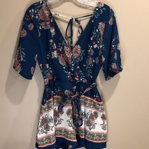 Floral Romper